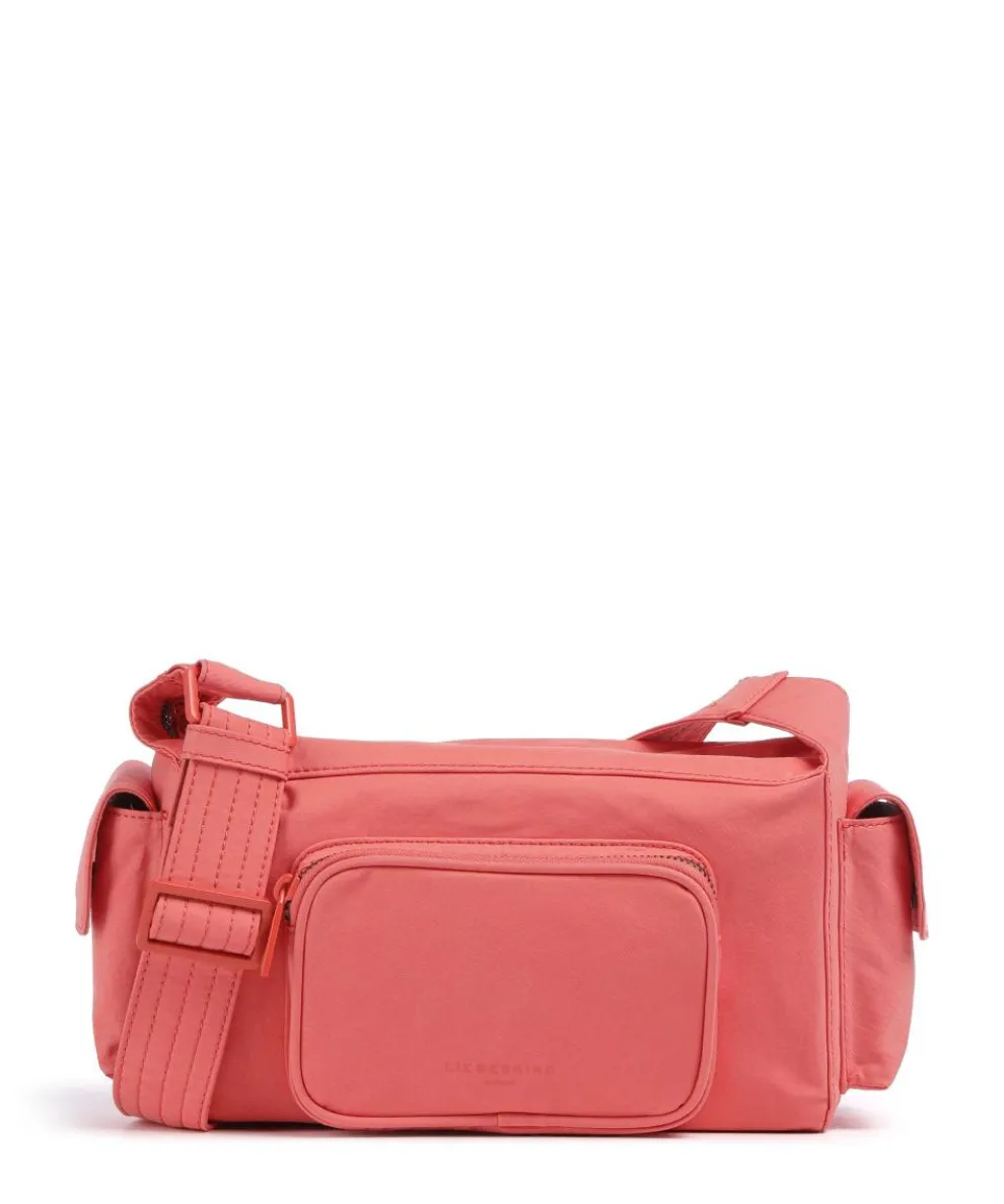Lila Nylon S Shoulder bag fabric coral