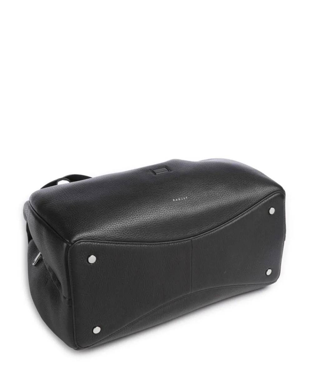 Sloane Street Hobo bag grained cow leather black