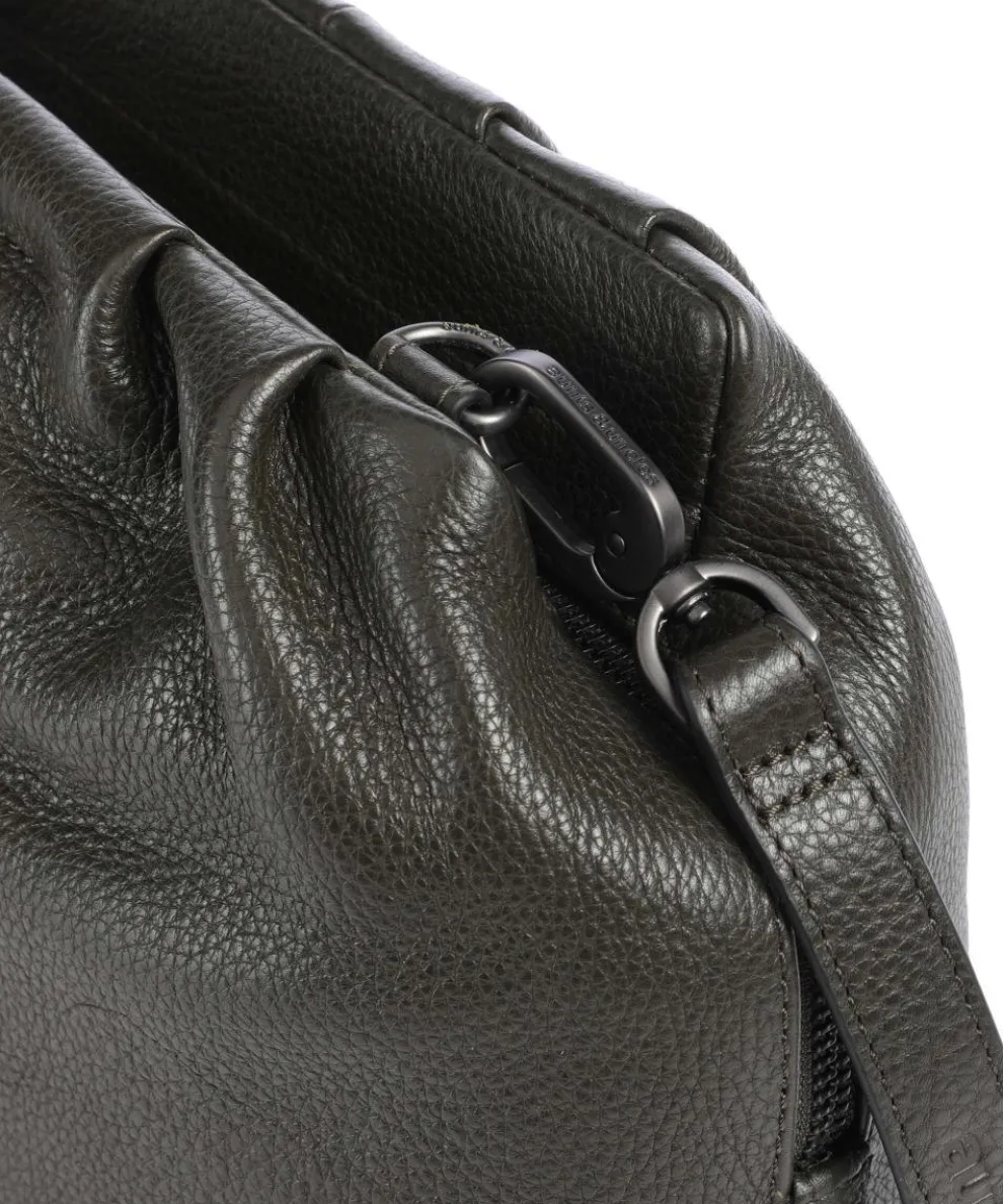 Philocalists Honey Crossbody bag grained leather khaki