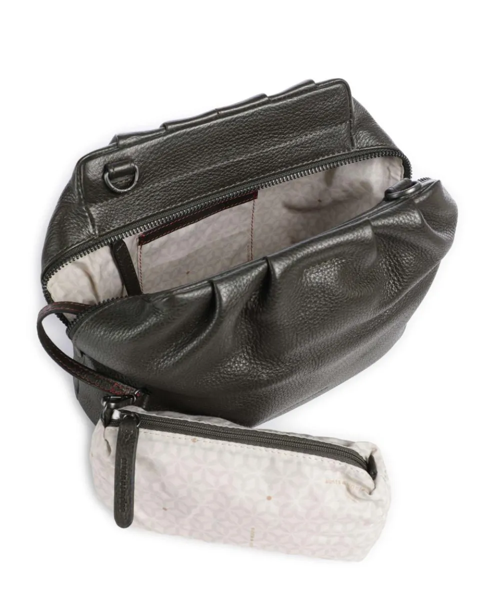 Philocalists Honey Crossbody bag grained leather khaki