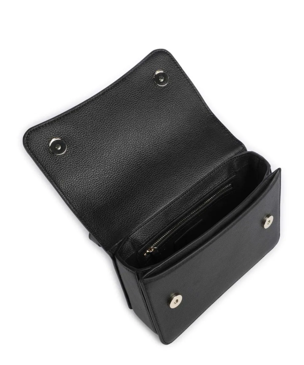 B Icon Shoulder bag grained cow leather black