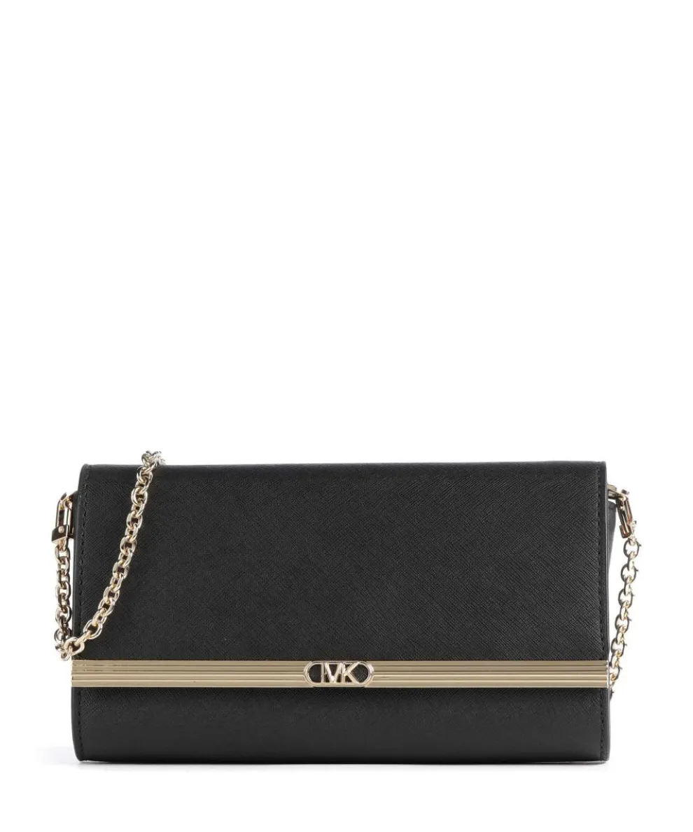 Mona Crossbody bag saffiano leather black