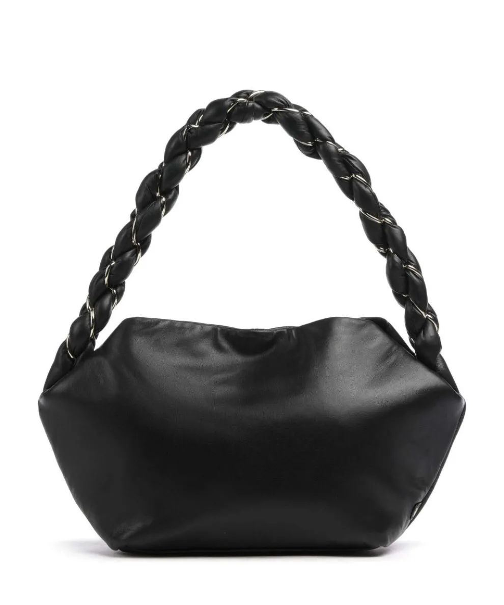 Twisted Tale Shoulder bag sheepskin leather black