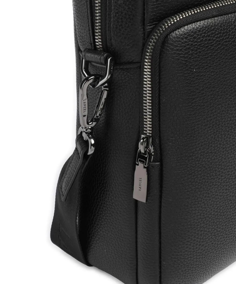 Côme Briefcase 16″ grained cow leather black