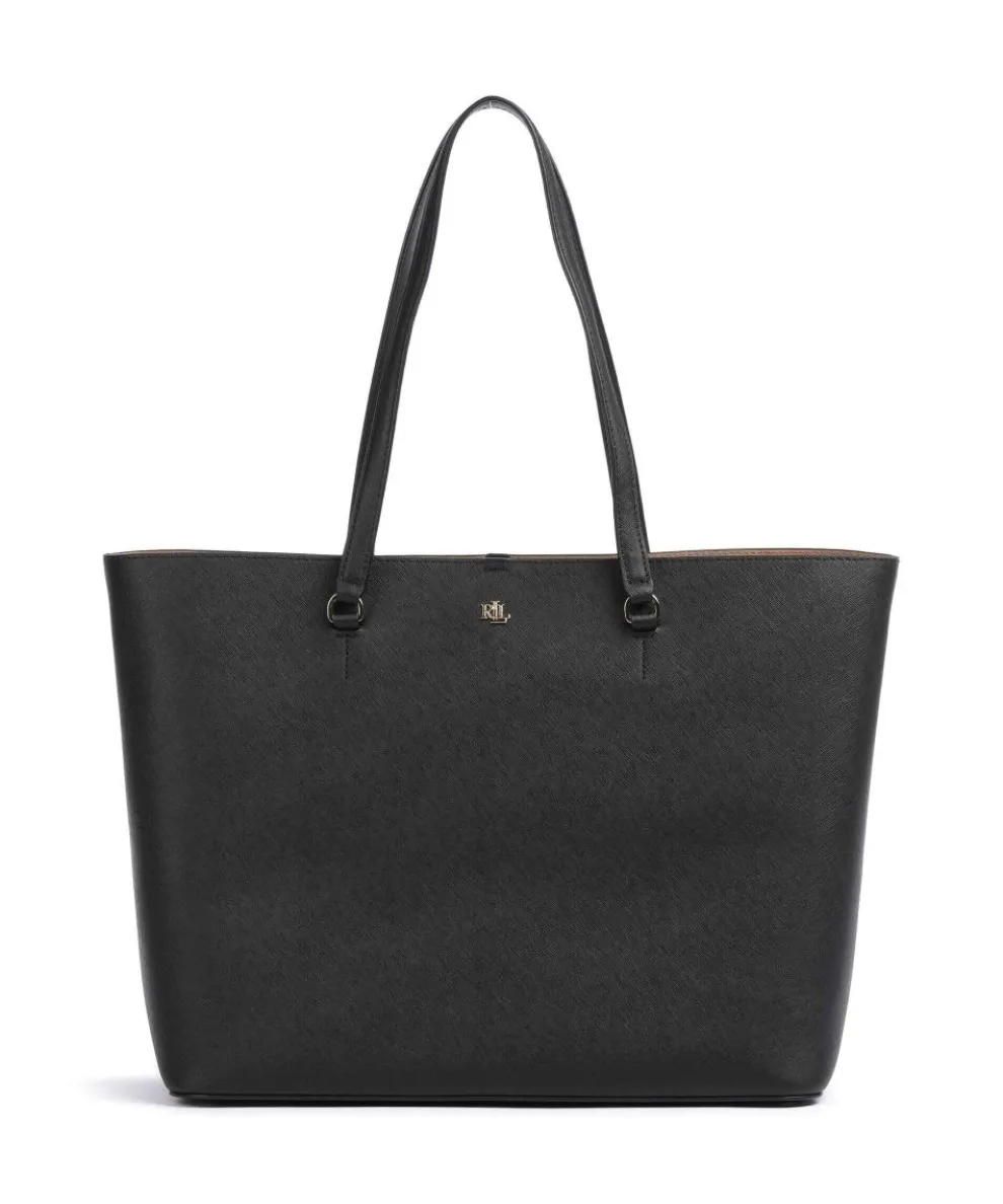 Karly Large Tote bag fine grain cow leather black