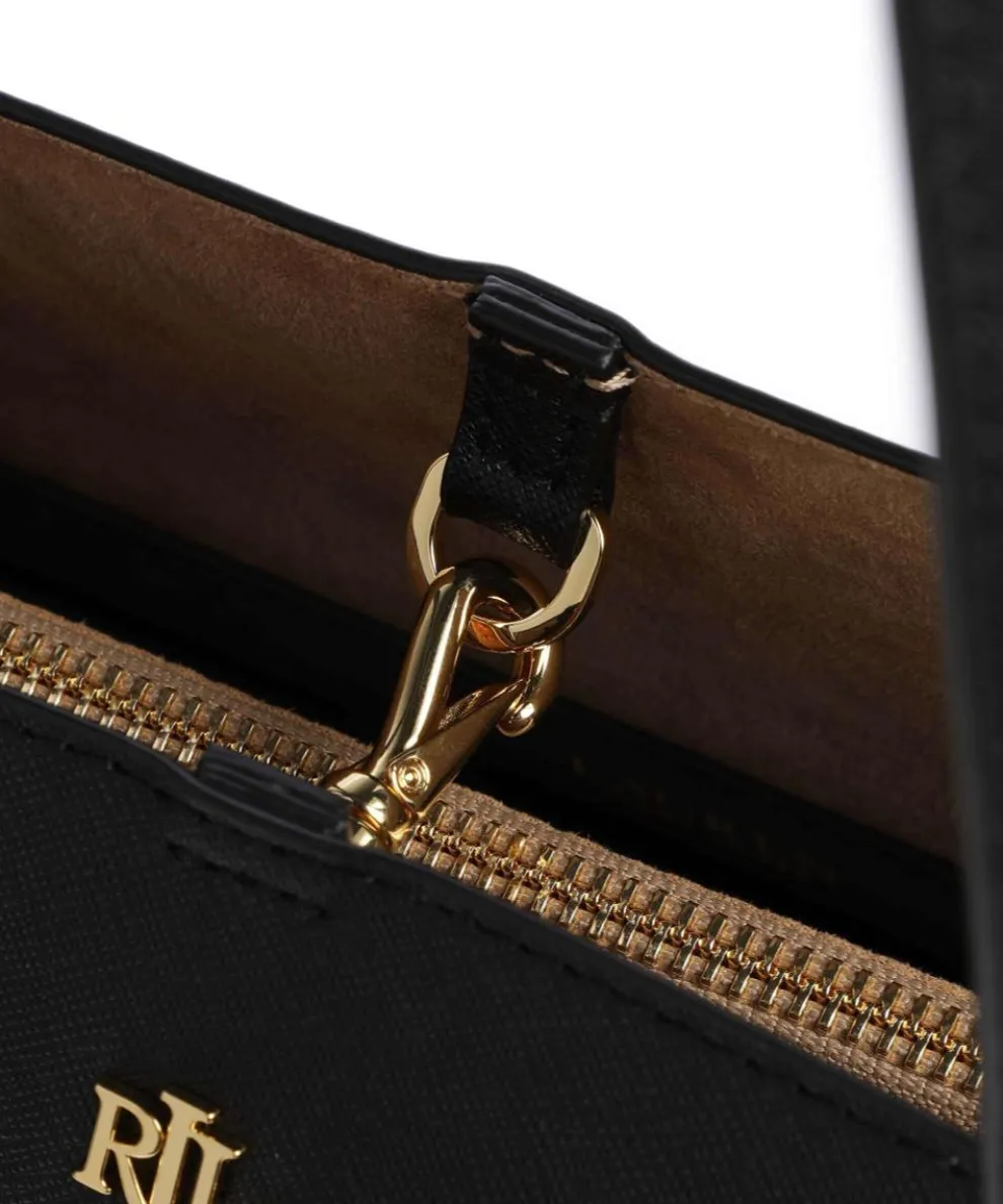 Karly Large Tote bag fine grain cow leather black