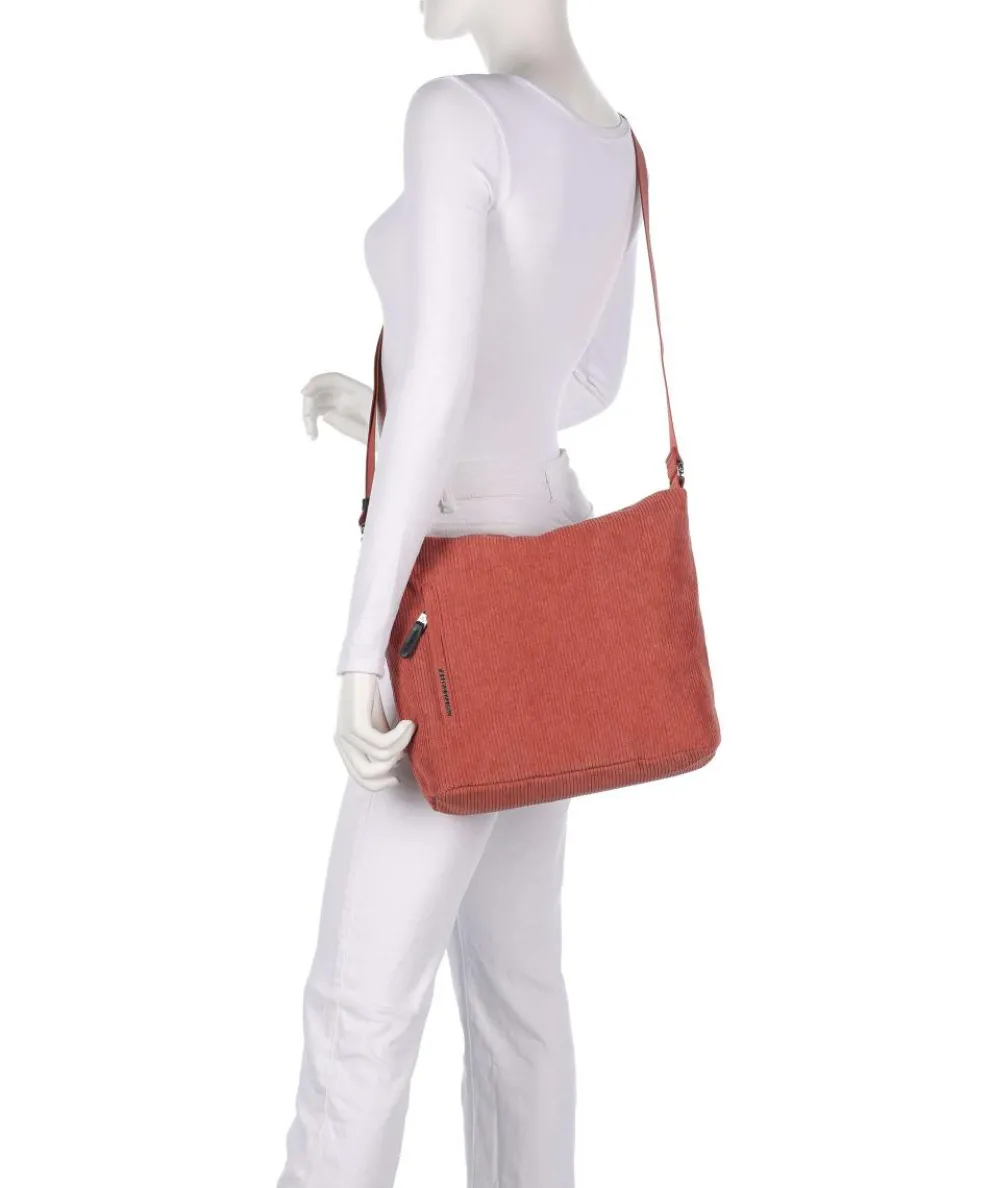 Hunter Velvet Shoulder bag polyester coral