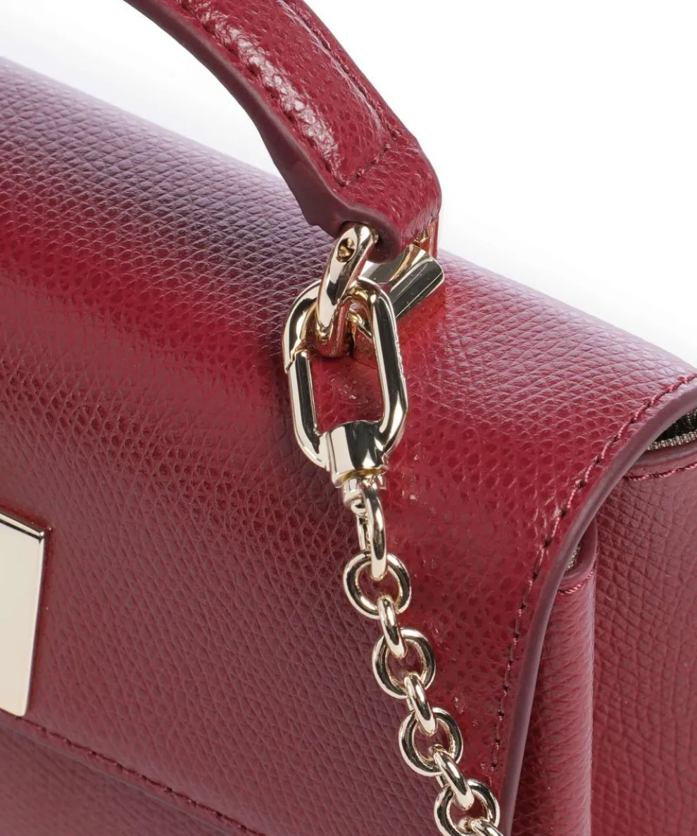 1927 Mini Crossbody bag grained leather dark red