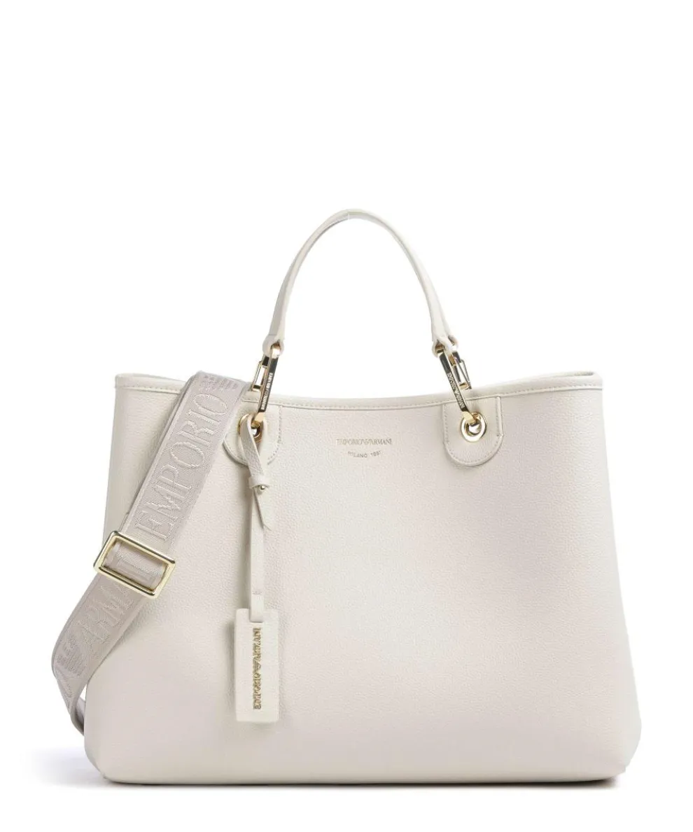 My EA Handbag imitation leather ivory