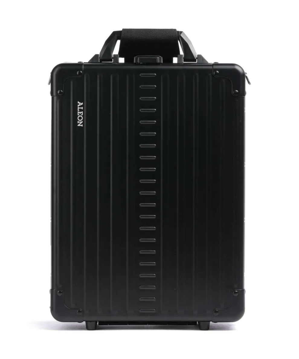 16 vertical Briefcase aluminum black