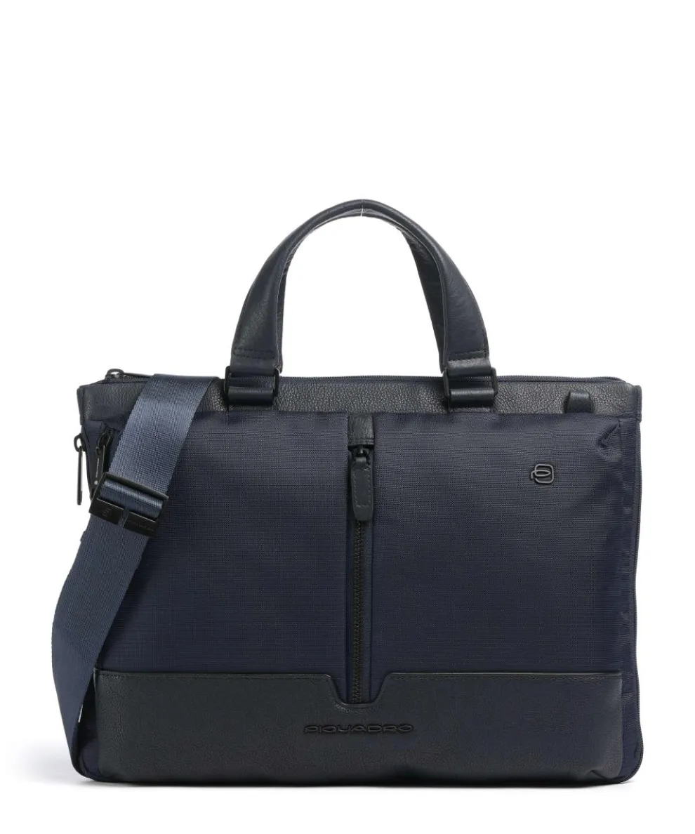 W138 Briefcase 14″ recycled polyester dark blue