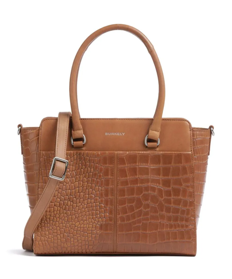 Cool Colbie Handbag embossed leather cognac