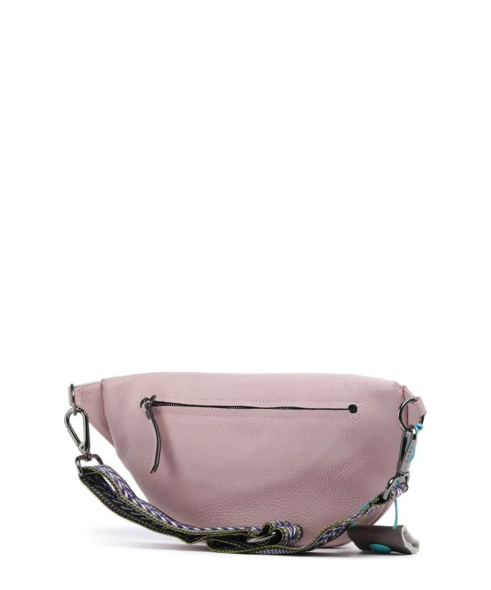 Guadalupe Orlanda Fanny pack grained calfskin rose
