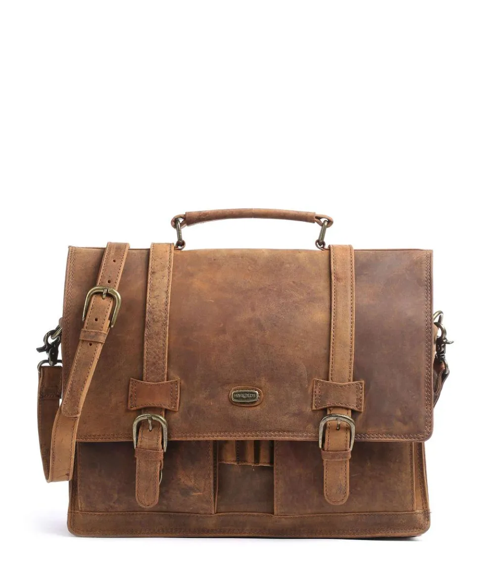 Antico Briefcase leather brown