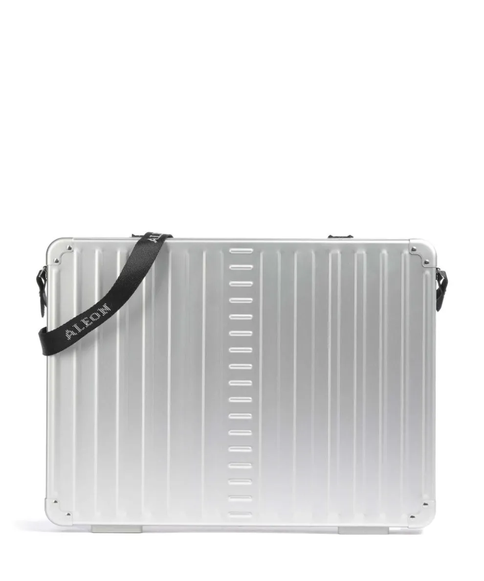 Laptop bag 17″ aluminum silver