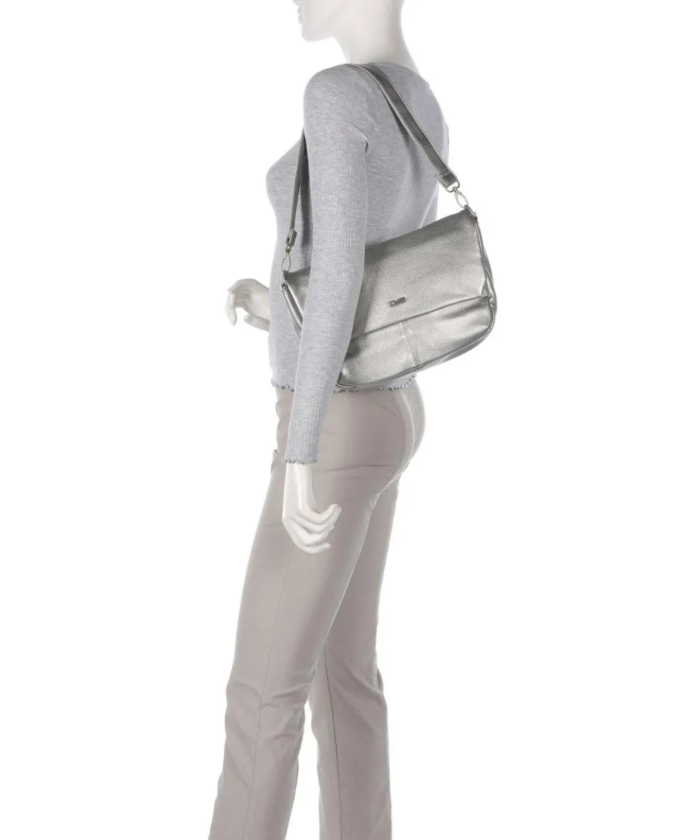 Mademoiselle.M M60 Shoulder bag imitation leather silver