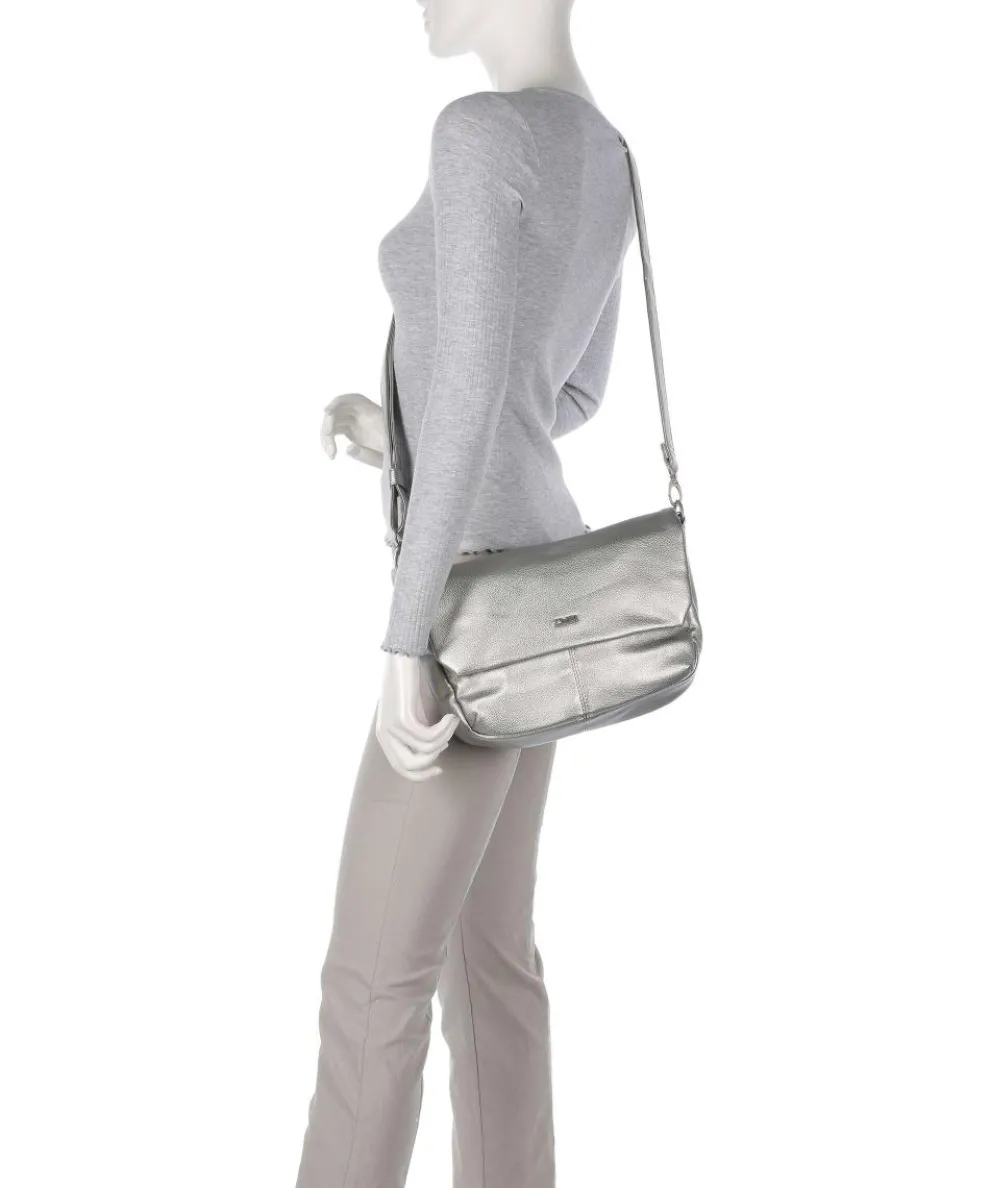 Mademoiselle.M M60 Shoulder bag imitation leather silver