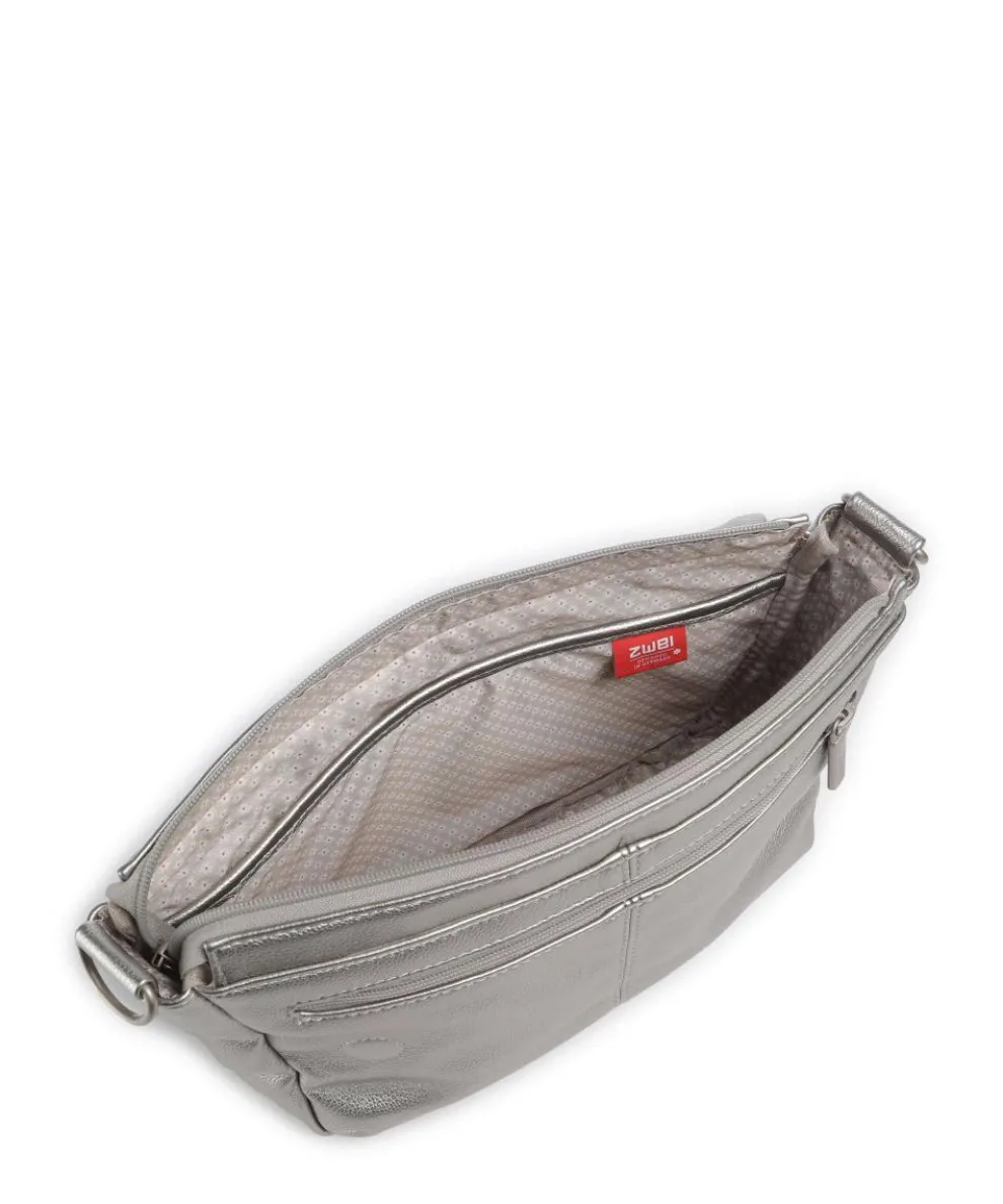 Mademoiselle.M M60 Shoulder bag imitation leather silver