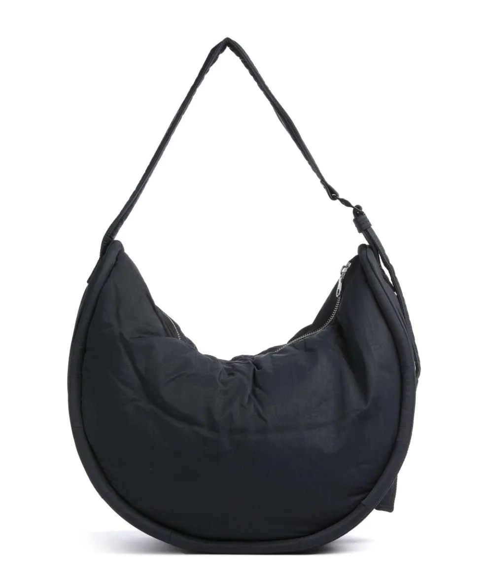 Curve L Hobo bag recycled nylon black