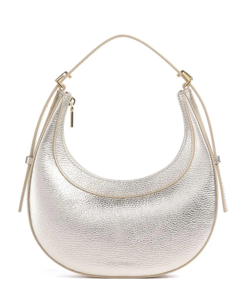Whisper Shoulder bag grained cow leather gold