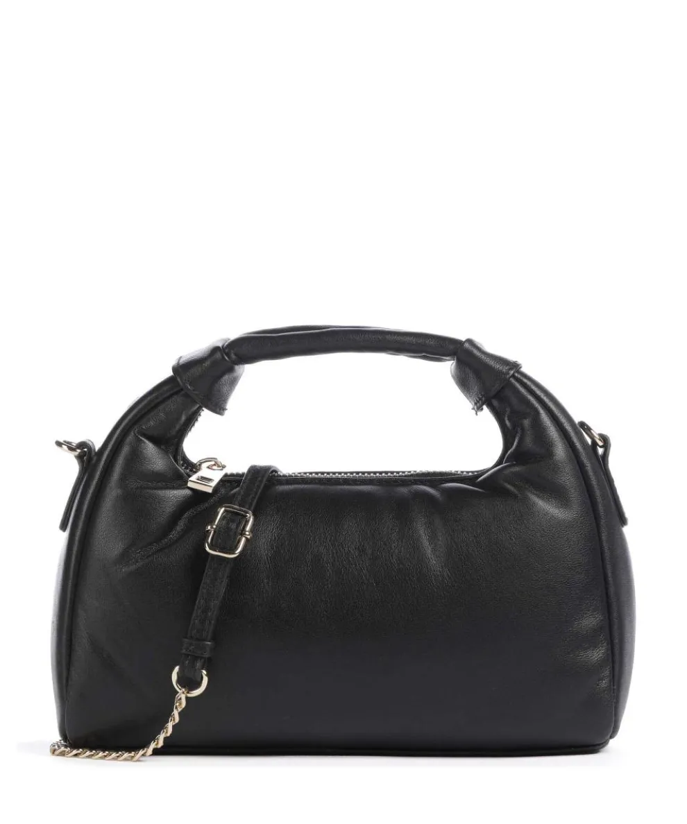 Sheep Dandy Handbag sheepskin leather black