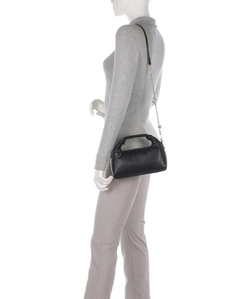 Sheep Dandy Handbag sheepskin leather black