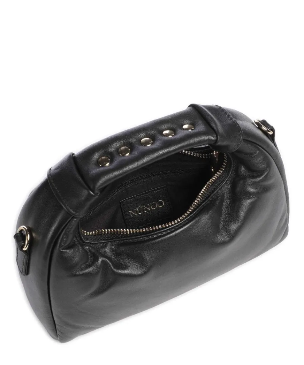 Sheep Dandy Handbag sheepskin leather black