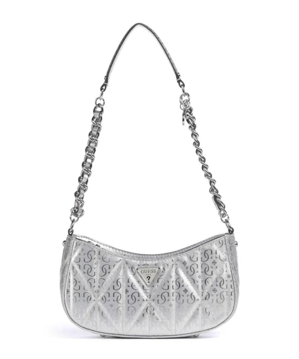 Aldina G-Shine Shoulder bag imitation leather silver