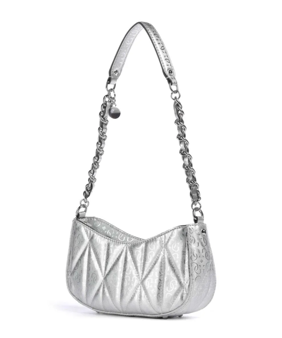 Aldina G-Shine Shoulder bag imitation leather silver