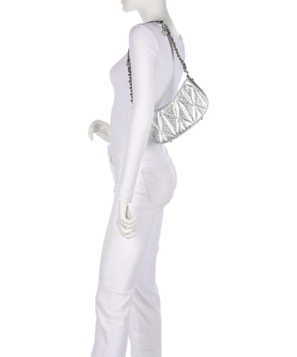 Aldina G-Shine Shoulder bag imitation leather silver