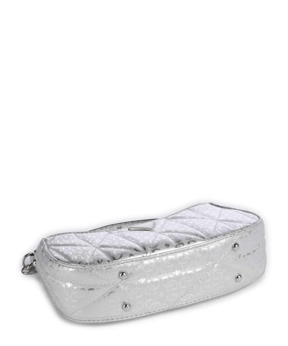 Aldina G-Shine Shoulder bag imitation leather silver