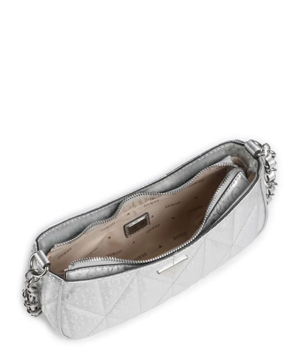 Aldina G-Shine Shoulder bag imitation leather silver
