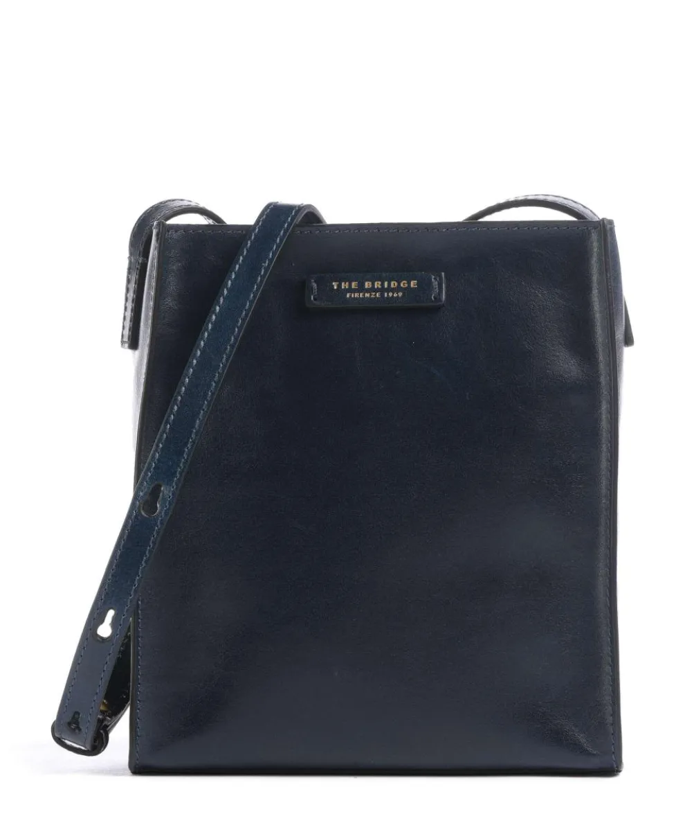 Mirra Crossbody bag fine grain cow leather dark blue