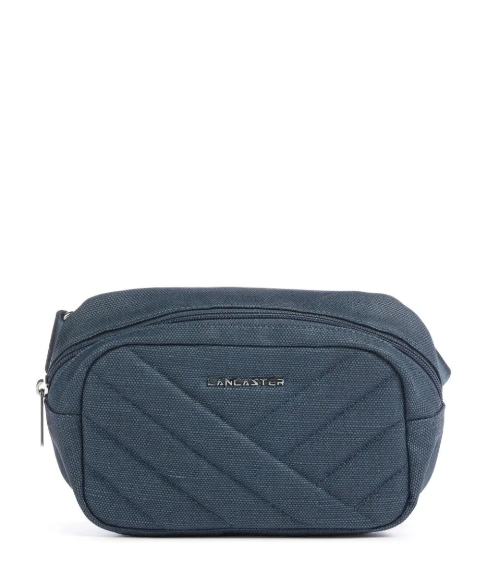 Canvas Matelassé Fanny pack canvas dark blue