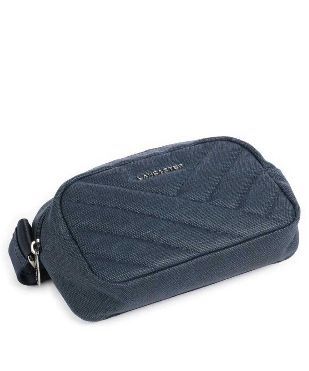 Canvas Matelassé Fanny pack canvas dark blue