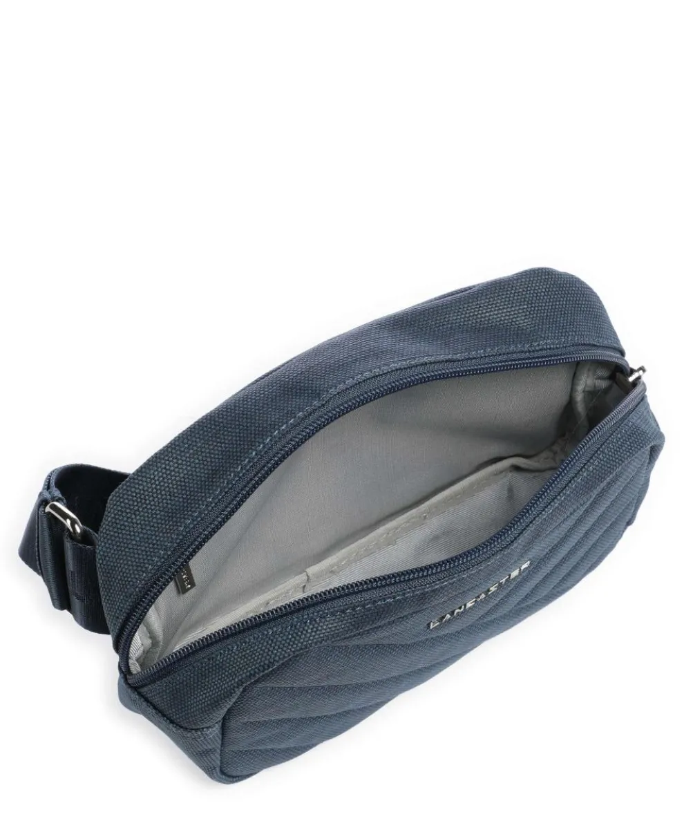Canvas Matelassé Fanny pack canvas dark blue
