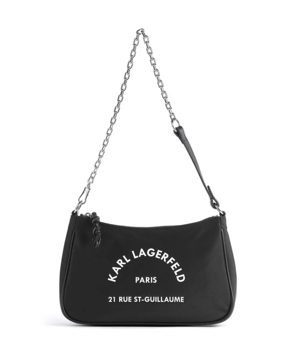 K/Rue St Guillaume Shoulder bag recycled polyamide black