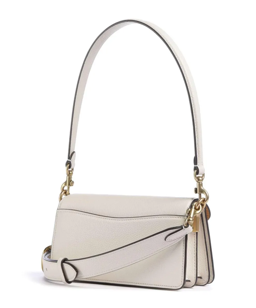 Tabby 20 Shoulder bag grained cow leather ivory