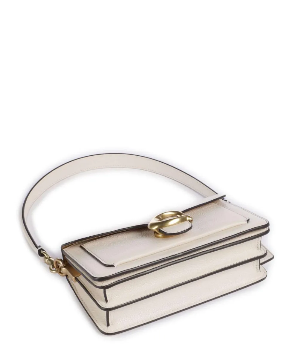Tabby 20 Shoulder bag grained cow leather ivory
