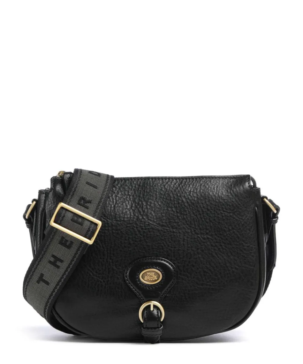 Isadora Crossbody bag grained cow leather black