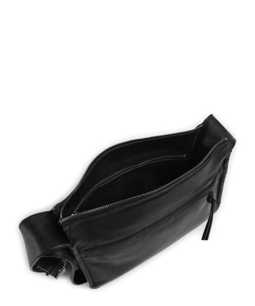 Sky Sheep Natural S Shoulder bag sheepskin leather black