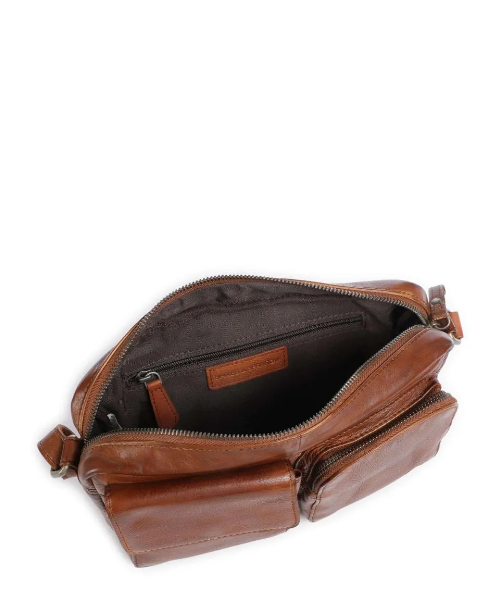 Apache Sara Crossbody bag grained leather cognac