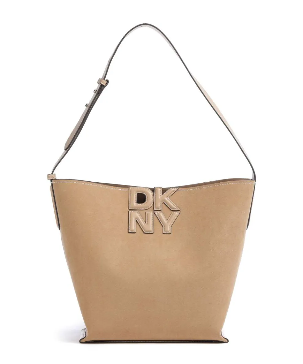 Nicole Hobo bag imitation leather nature