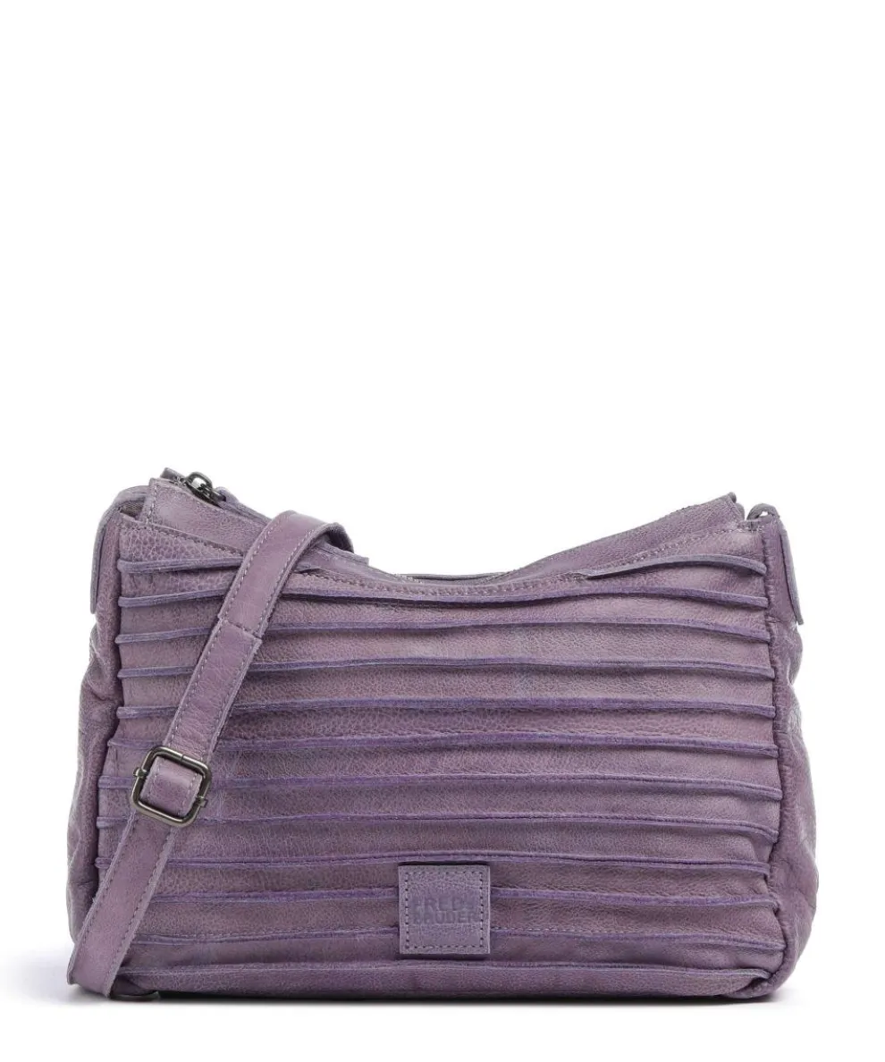 Bestseller Crossbody bag grained leather lavender