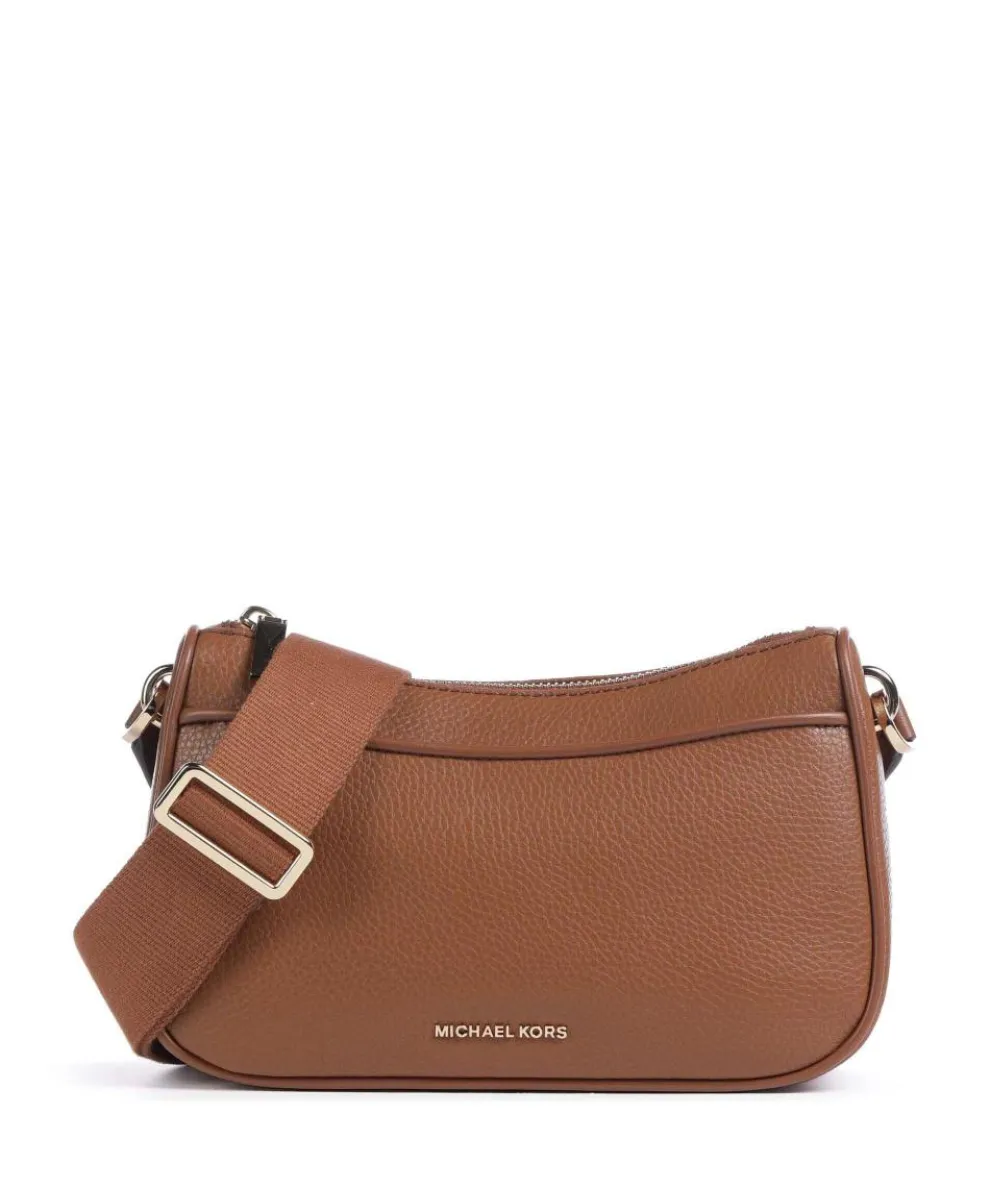 Jet Set Crossbody bag grained cow leather brown