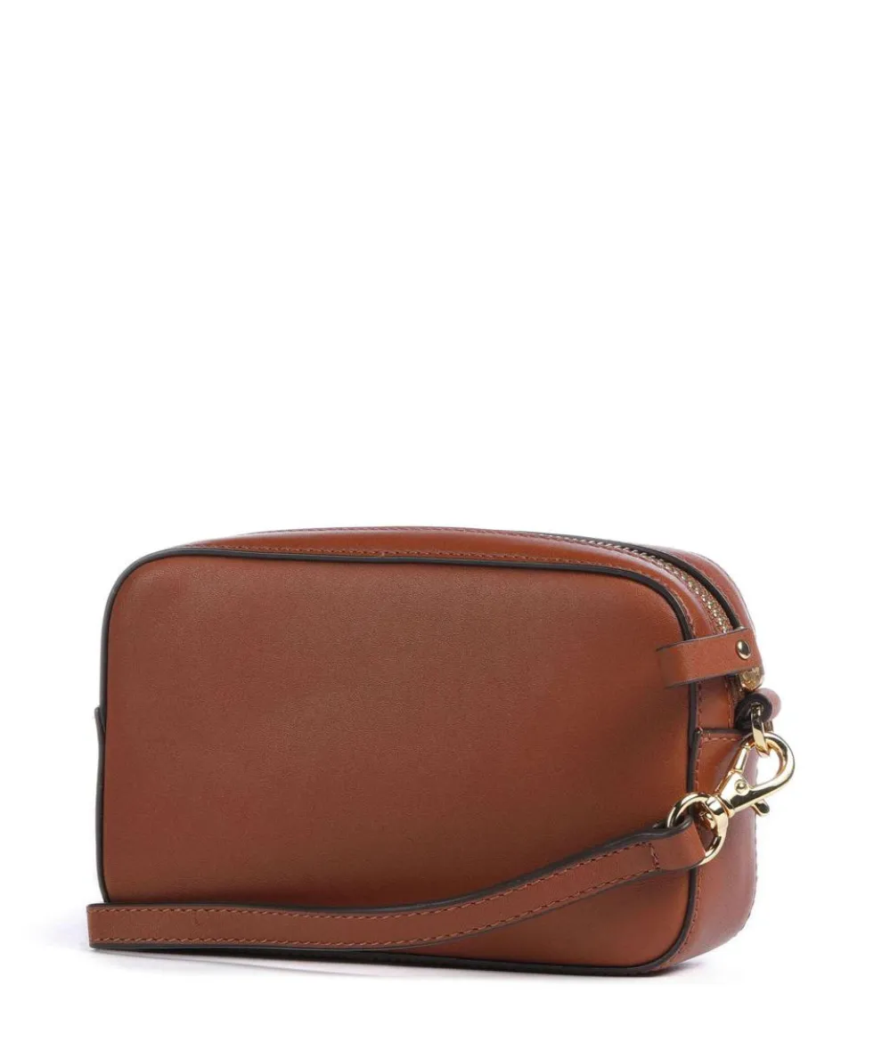 Marcy Small Crossbody bag fine grain cow leather tan