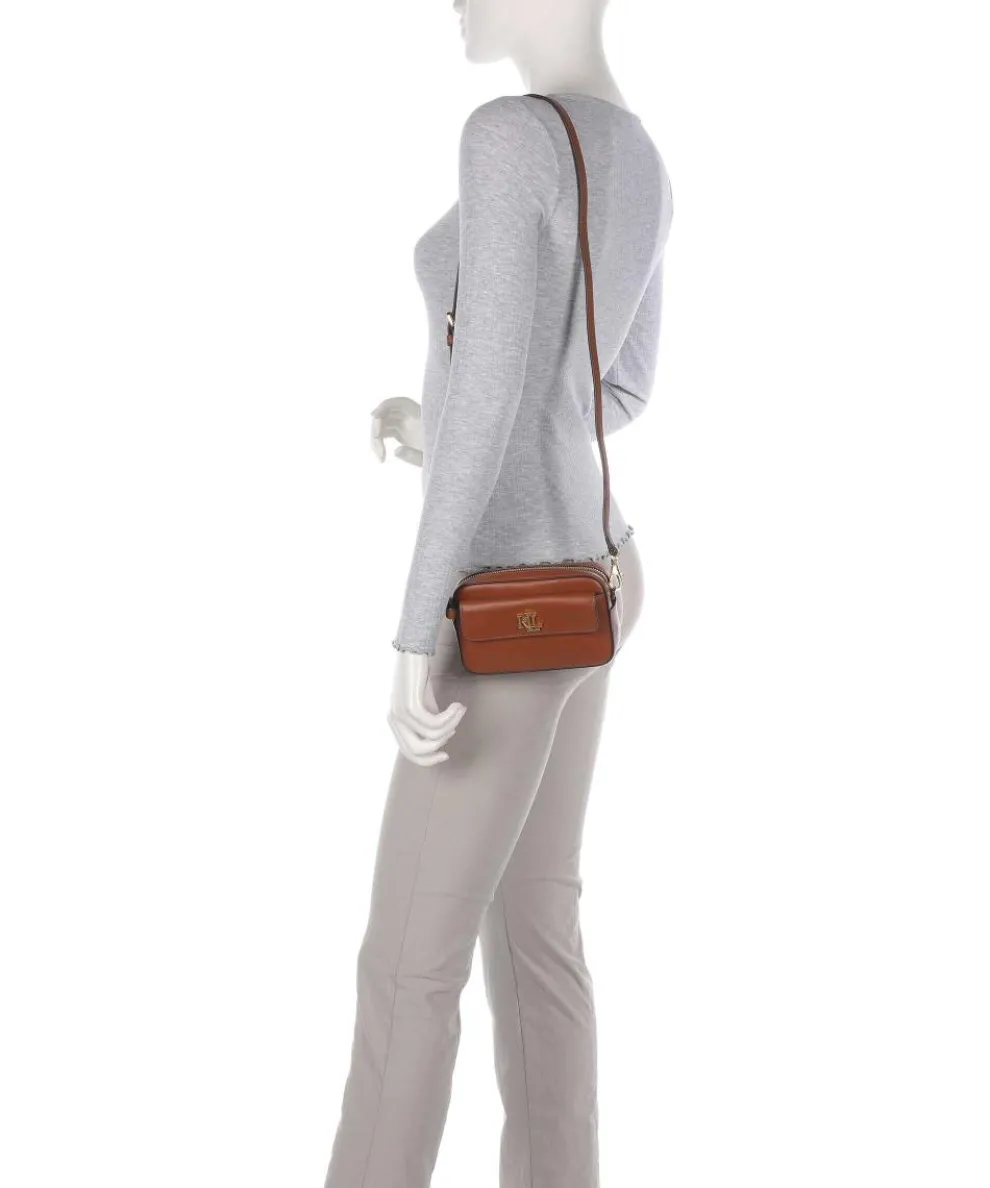 Marcy Small Crossbody bag fine grain cow leather tan