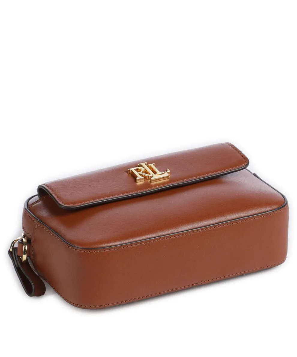 Marcy Small Crossbody bag fine grain cow leather tan