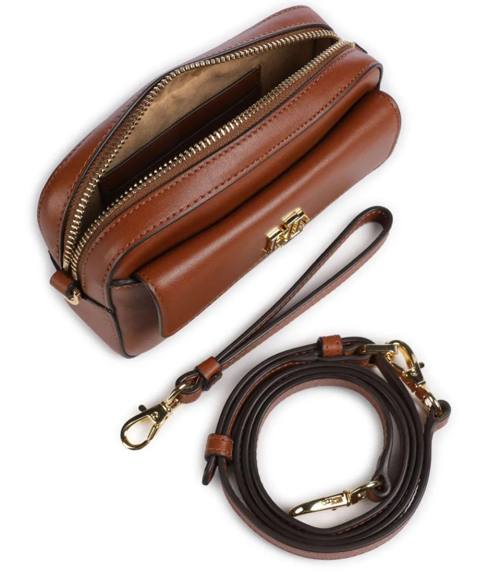 Marcy Small Crossbody bag fine grain cow leather tan