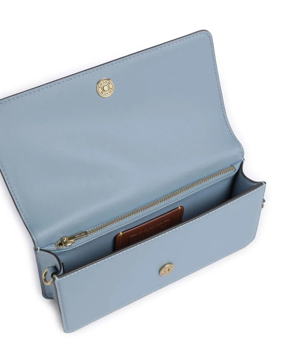 Essential Wallet calfskin light blue